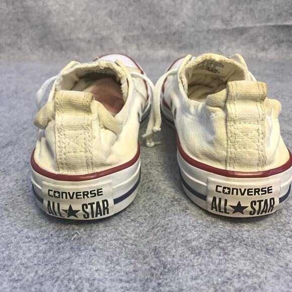 Converse Shoes Womens 7 Chuck Taylor Shoreline Casual Sneakers 537084F White - Picture 6 of 8
